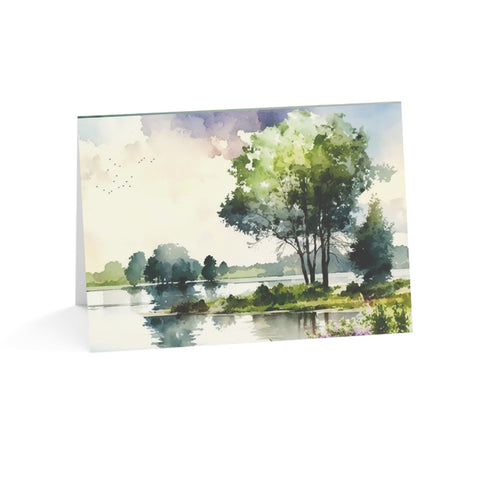 Summer Day by the Lake - Fine Art Greeting Cards